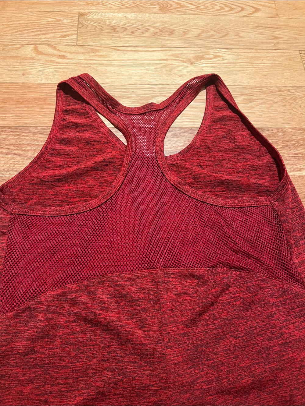 Women’s Red Racerback Tank Top - Picture 4 of 4